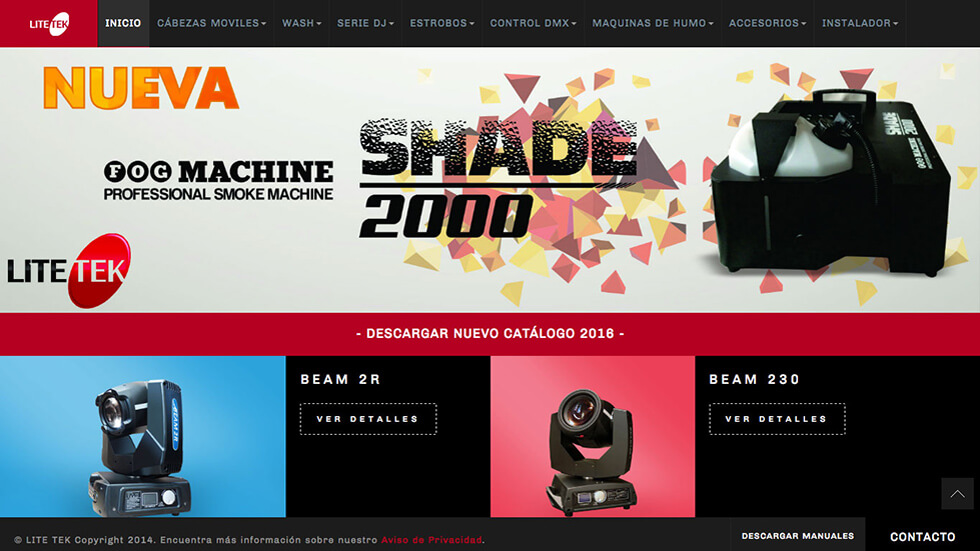 Diseño web Lite Tek